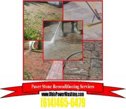 Paver Stone Reconditioning - Clean, Sand & Seal