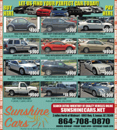 Nice used cars, reasonable prices, friendly folks!