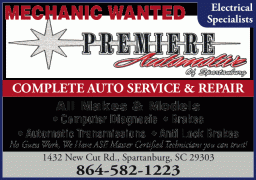 automobile sales and repairs